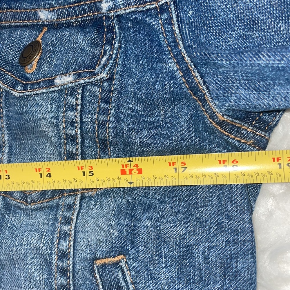 Lauren Jeans Co. Southwestern Style Beadwork Trucker Jacket, Size Small - Picture 7 of 17